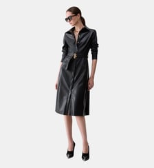 Robe en tissu enduit Liu Jo