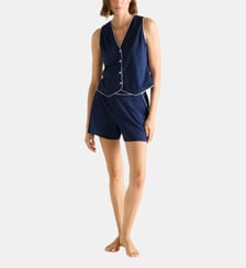 Pyjama col v en jersey, Ondine Laurence Tavernier