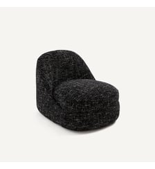 Fauteuil en tissu texturé chiné AM.PM