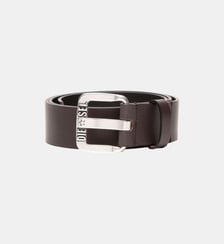 Ceinture en cuir avec boucle logo étoile en métal Diesel