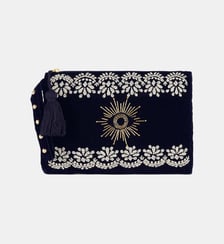 Sac pochette avec broderies MANZANILLO Wild
