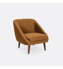 Fauteuil velours La Redoute Interieurs