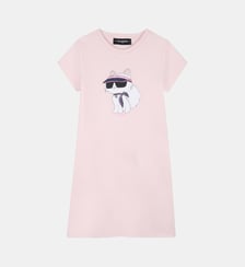 Robe manches courtes Karl Lagerfeld Kids