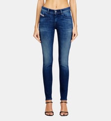 Skinny Jeans Regular Waist 2017 Slandy Diesel