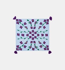 Foulard à pompons avec broderies JODDY Wild