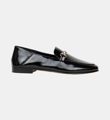 Mocassins Jill Cuir Verni Froissé Bobbies