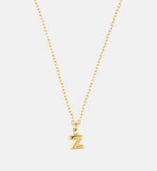 Collier à pendentif lettre Z acier inoxydable Balaboosté