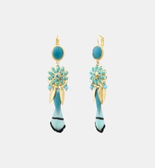 Boucles d'oreilles dormeuses   - Alizia Satellite