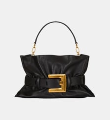 Sac Anthem Medium en cuir de veau Balmain
