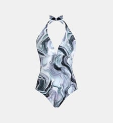 Maillot de bain une pièce foulard Marble Vilebrequin