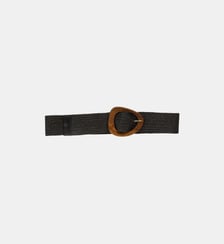 Ceinture élastiquée boucle en bois La Fée Maraboutée