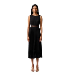 Robe fluide satinée plissée Claudie Pierlot