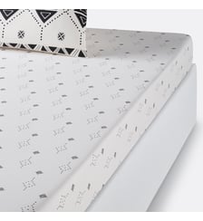 Drap housse percale de coton La Redoute Interieurs