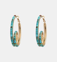 Boucles d'oreilles créoles   - Ninon Satellite
