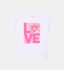 T-shirt manches courtes coton Billieblush
