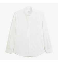 Chemise manches longues popeline de coton Serge Blanco