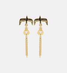 Boucles d'oreilles pendantes aigles avec cascade de chaînes PALUA Hipanema
