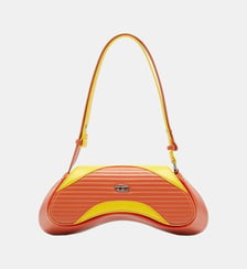 Play - Sac bandoulière en PU matelassé perforé Diesel