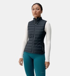 Doudoune sans manches de sport Vortex Avec poches toucher doux Born Living Yoga