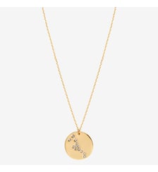 Collier doré taureau - galaxie - Taureau Caroline Najman