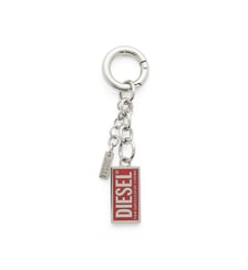 Porte-clés en métal avec pendentif logo Biscotto Diesel