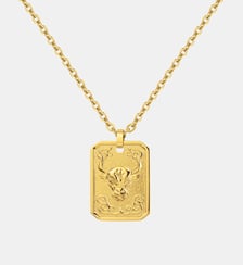 Collier Zodiaque Taureau Doré en Acier 316L Phebus
