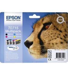Cartouche d'encre T0715 série Guépard Epson