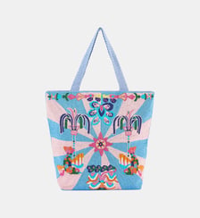 Sac cabas brodé de perles VOLCANO Wild