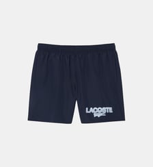 Short de bain mi-long imprimé Lacoste
