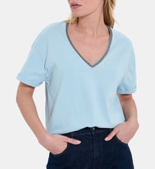 Top Taylor Bleu Ciel Zapa
