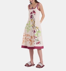Robe Sophia Corsage Placée Ivory La DoubleJ
