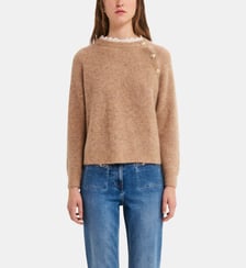 Pull en mohair à col fantaisie - RYLA Pablo