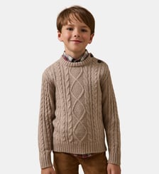 Pull torsadé Cyrillus
