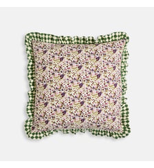 Housse de coussin rectangulaire, 60 x 40 cm, en gaze de coton La Redoute Interieurs