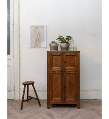 Petite armoire ancienne en bois Blandine N°543 - Produit chiné Debongout