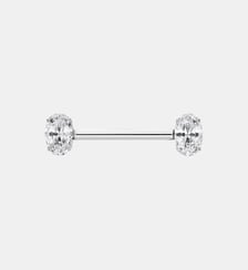 Piercing titane téton Audacieuse or Nebuleuse Bijoux