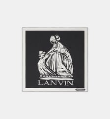 Foulard En Soie Imprimé Mère & Enfant Lanvin
