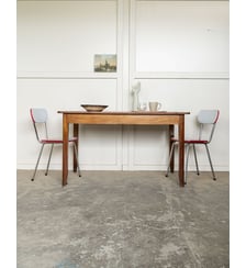 Table à manger de campagne en bois Romy N°1569- Produit chiné Debongout