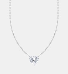 Chaîne avec pendentif cœur blanc Thomas Sabo