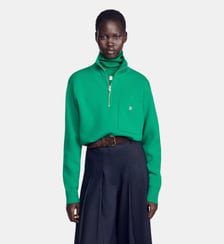 Pull camionneur laine et cachemire Sandro