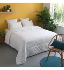 Couette LEGERE Respirante- Coton Tencel - Suzette Wake Me Green