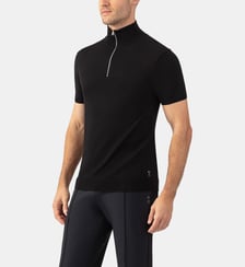 Polo en coton soie uni Ron Dorff