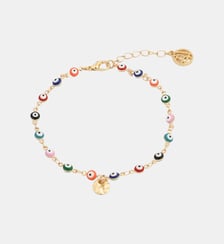 Chaine de cheville oeil multicolore Balaboosté