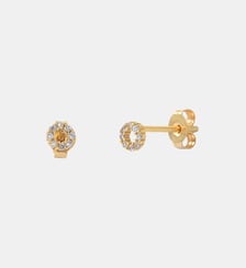 Paire de boucles d'oreilles doré  etel Caroline Najman