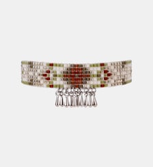 Bracelet perles tissées et cabochon central PRAVEEN Hipanema