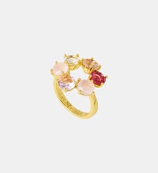 Bague 6 pierres La Diamantine Rosa Centifiola Les Néréides