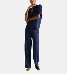 Pantalon  en tricot, énora Laurence Tavernier
