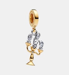 Charm Pendant Disney La Belle et La Bête Lumière Pandora
