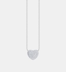 Collier avec pendentif en forme de coeur et zircon blanc Thomas Sabo