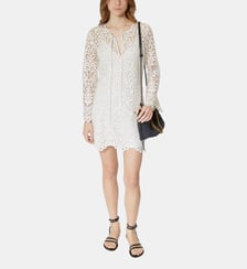 Robe courte en dentelle The Kooples